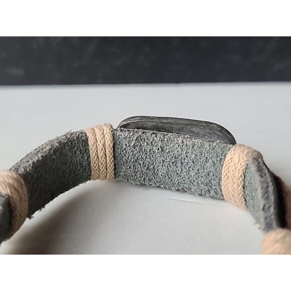 Zodiac Scorpio Leather Adjustable Bracelet Vintage - Picture 9 of 10